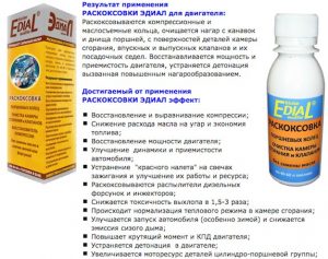 Раскоксовка для двигателя - описание