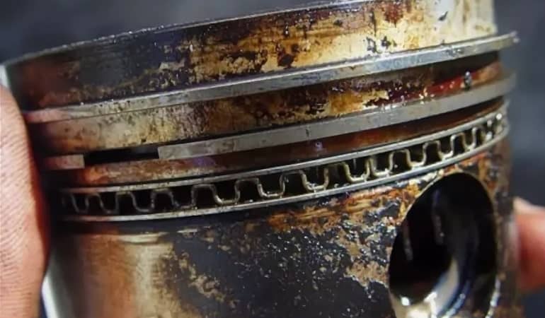 закоксовка колец