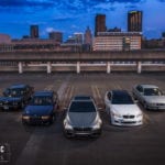 Все пять поколений M5 в одном фотосете