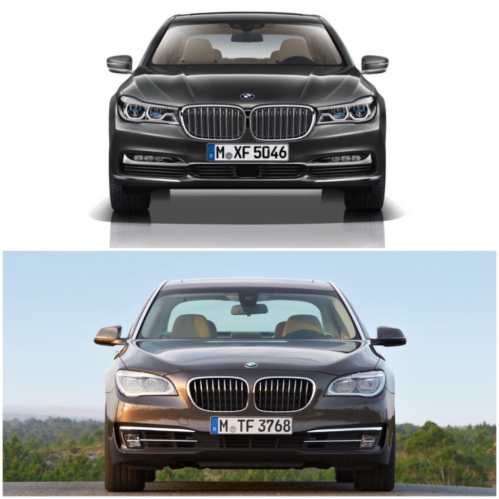 Сравниваем две семерки: F01 и G11