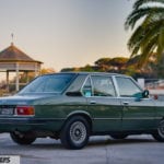 Эпохальный BMW E12 520i в путешествии по Италии