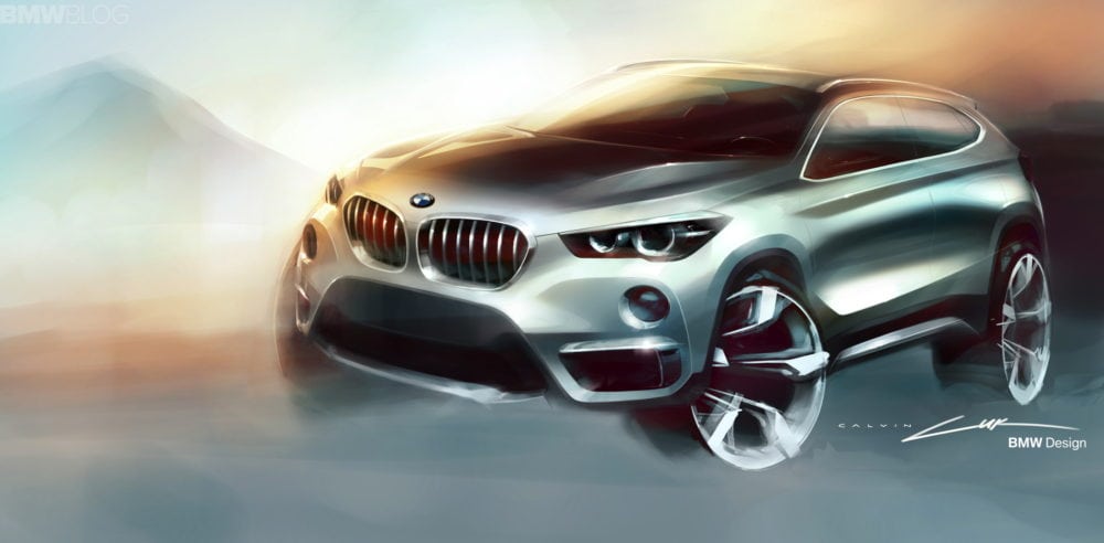 Дизайн нового BMW X1 2016 F48