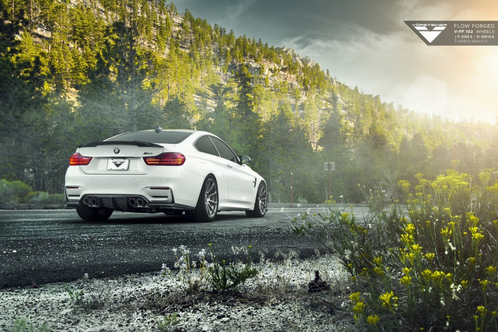 BMW F82 M4 на дисках Vorsteiner Flow Forged V-FF 102