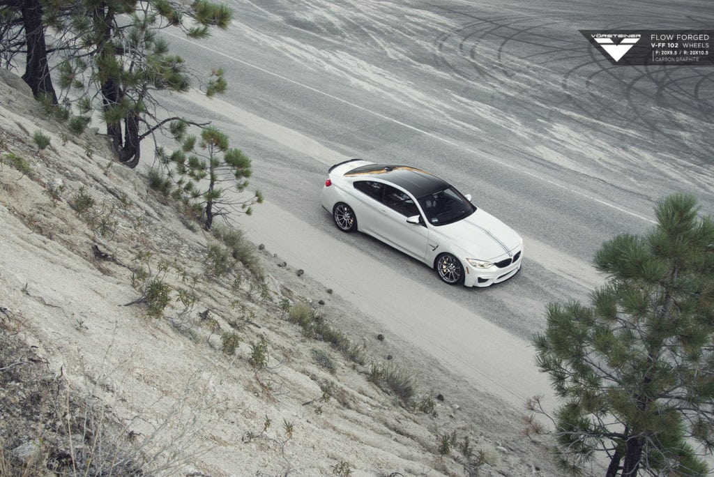 BMW F82 M4 на дисках Vorsteiner Flow Forged V-FF 102