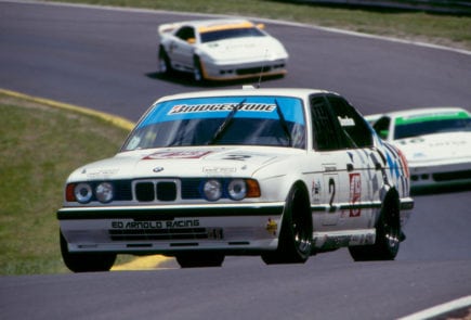 BMW отпразднует 100-летие на Rolex Monterey Motorsports Reunion David Donohue за рулем 1991 M5 in the IMSA Supercar Series 1994