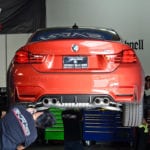 BMW F82 M4 M Performance Aero Package в цвете Sakhir Orange