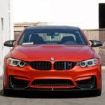 BMW F82 M4 M Performance Aero Package в цвете Sakhir Orange