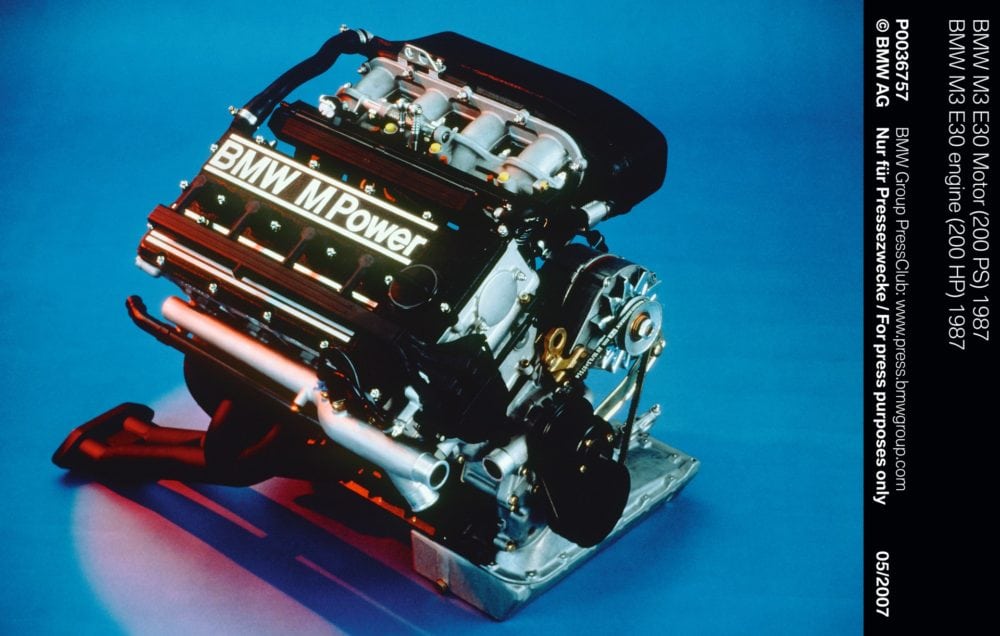 BMW M3 E30 engine (200 HP) 1987