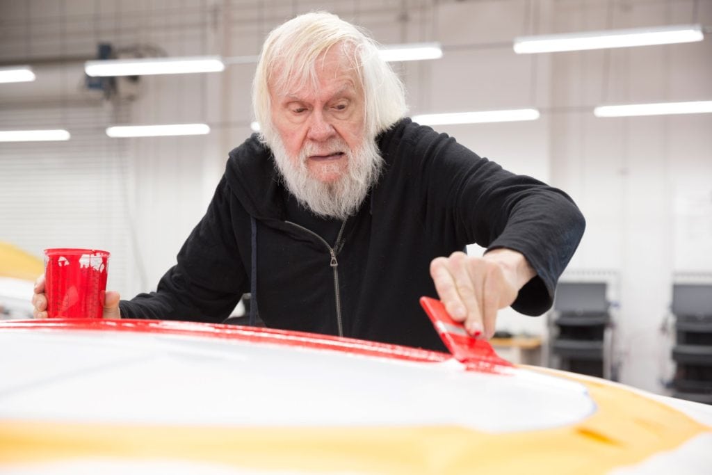 Новый арт-кар BMW на базе M6 GTLM работы Джона Балдессарии сразится на 24 часах Дайтоны