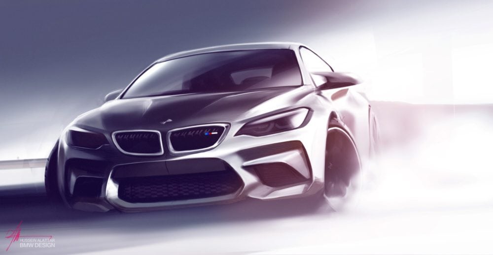 Рендеры BMW M2 F87