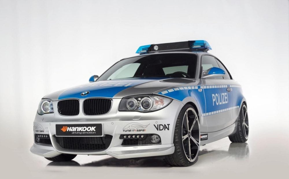 Специальная версия BMW 123d E82 от AC Schnitzer для немецкой полиции