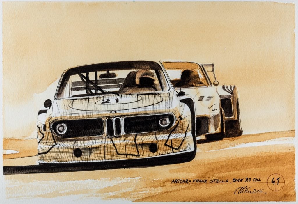 Сто лет истории BMW в 101 потрясающей картине румынского художника Адриана Миту