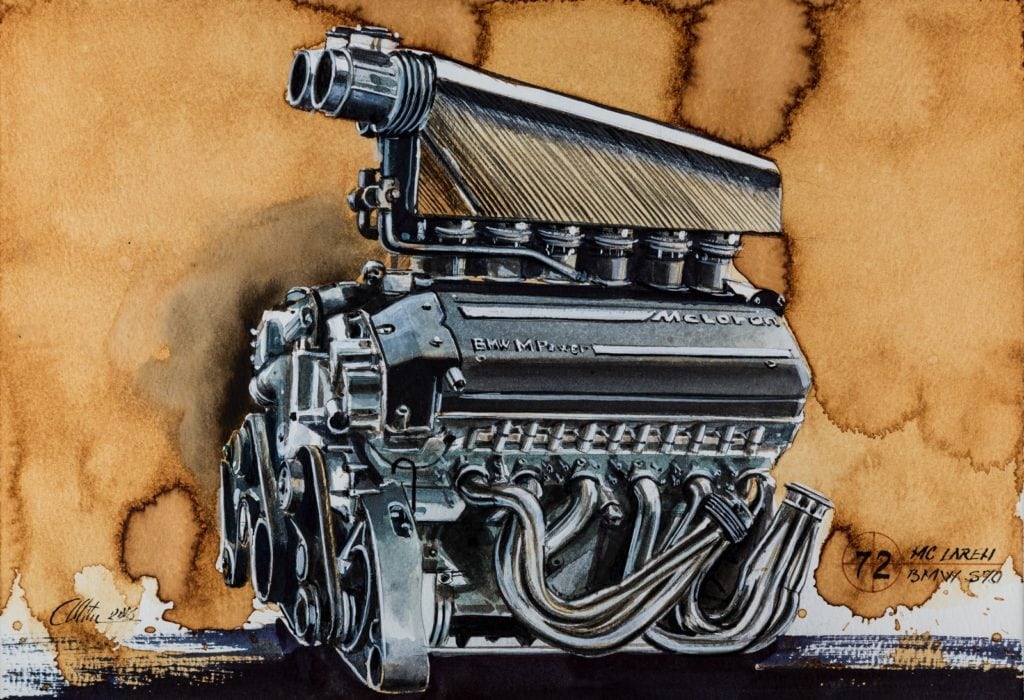 Сто лет истории BMW в 101 потрясающей картине румынского художника Адриана Миту