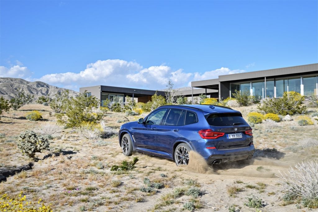 BMW X3 G01 2018 xDrive M40i Phytonic Blue Metallic With Leder Vernasca Cognac