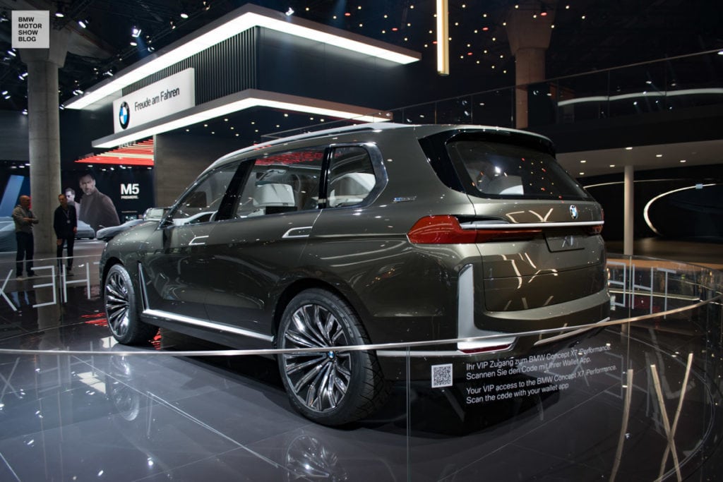BMW X7 Concept IAA 2017 во Франкфурте