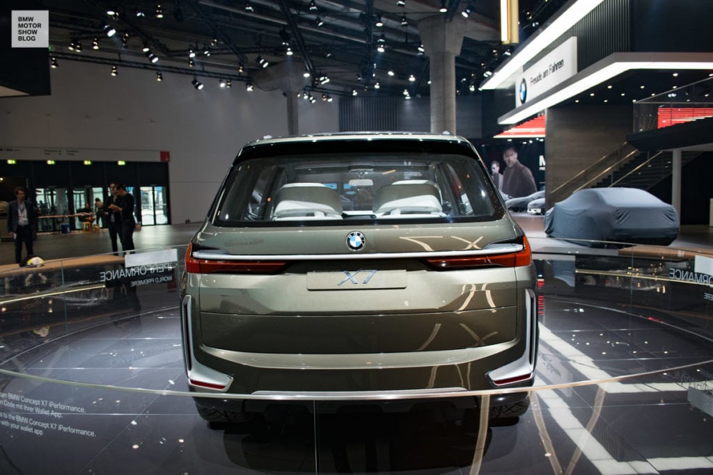 BMW X7 Concept IAA 2017 во Франкфурте