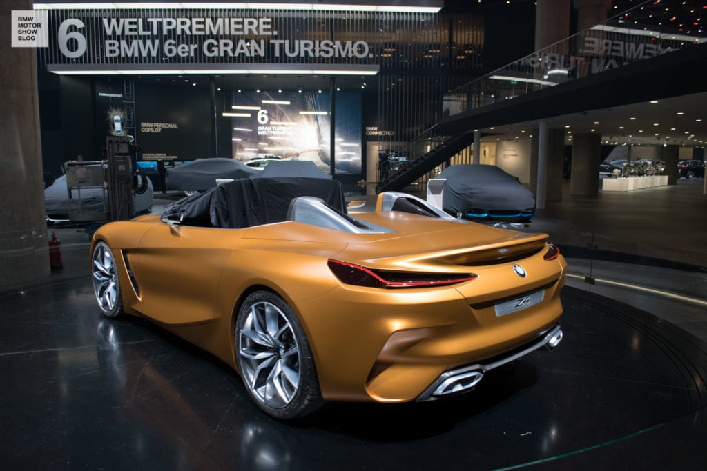 BMW Z4 Concept IAA 2017 во Франкфурте