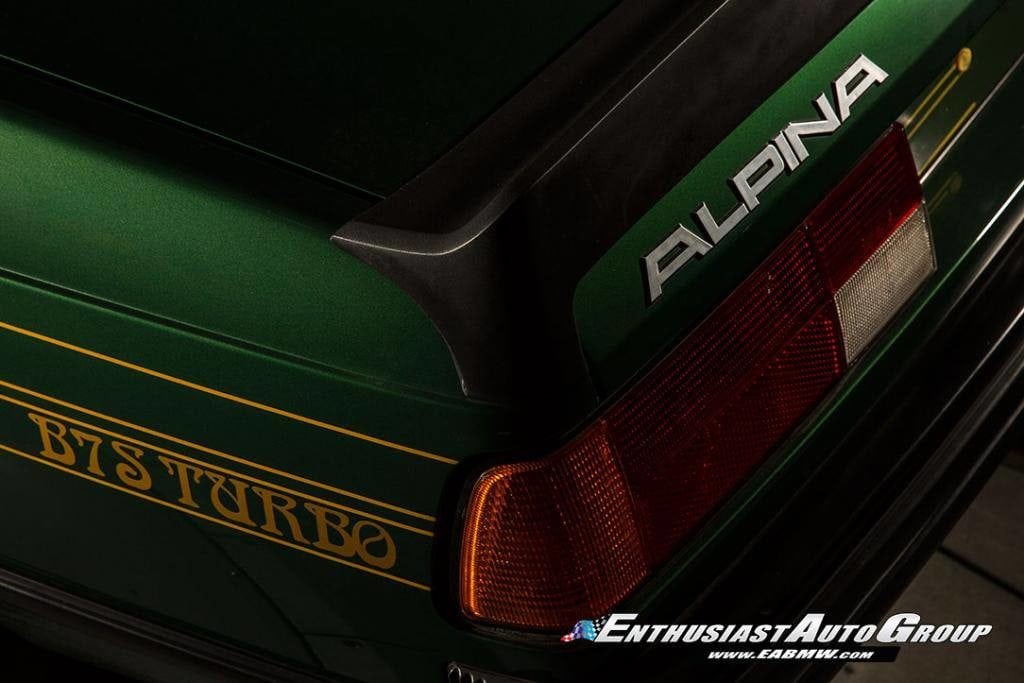 Изумительная Alpina B7 S Turbo Coupe 1982 года на базе BMW 6 E24