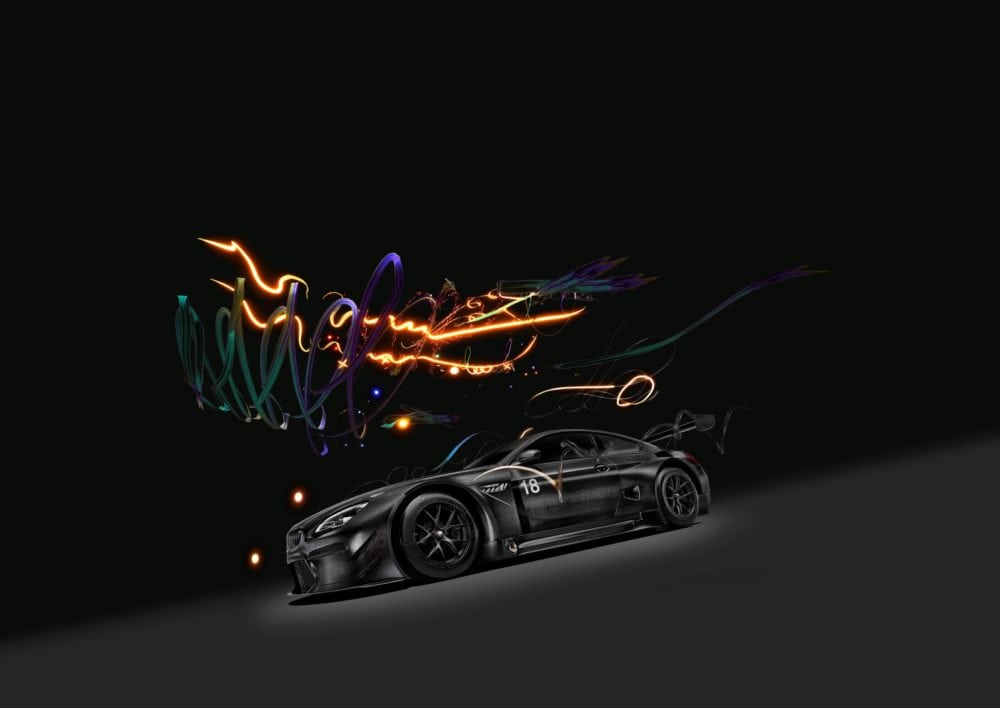 BMW M6 GT3 Art Car by Cao Fei