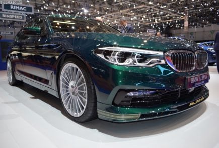 Женева 2018: потрясная BMW ALPINA D5 S в цвете Alpina Green