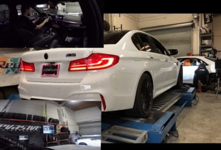 Независимый дино-тест нового BMW M5 показал всего 450 лошадей на колесах