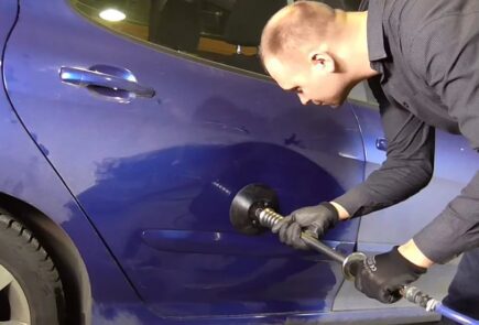 Как самому вытянуть вмятину на машине- эффективные способы